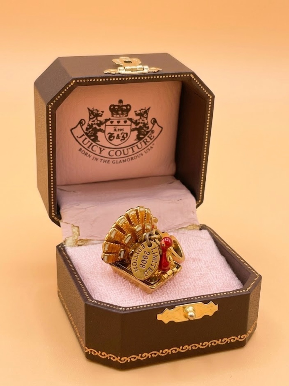 Juicy Couture 2008 Turkey Charm in Box -  vintage